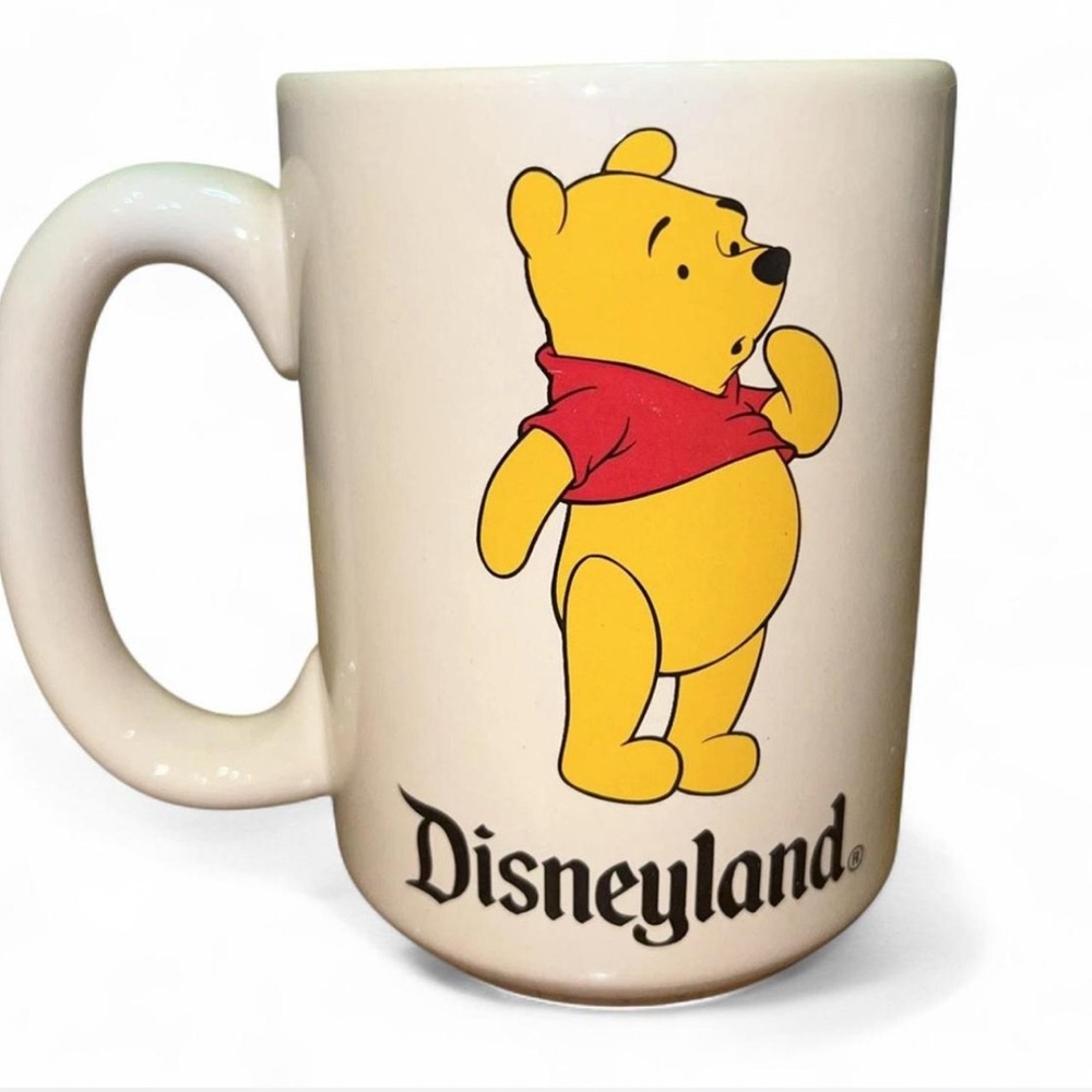 Disney Cream Mug with Winnie the Pooh Design Disneyland